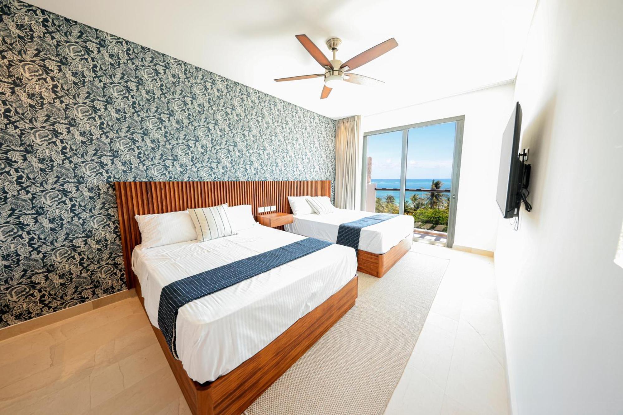 Porto Blu Lägenhet Puerto Morelos Exteriör bild