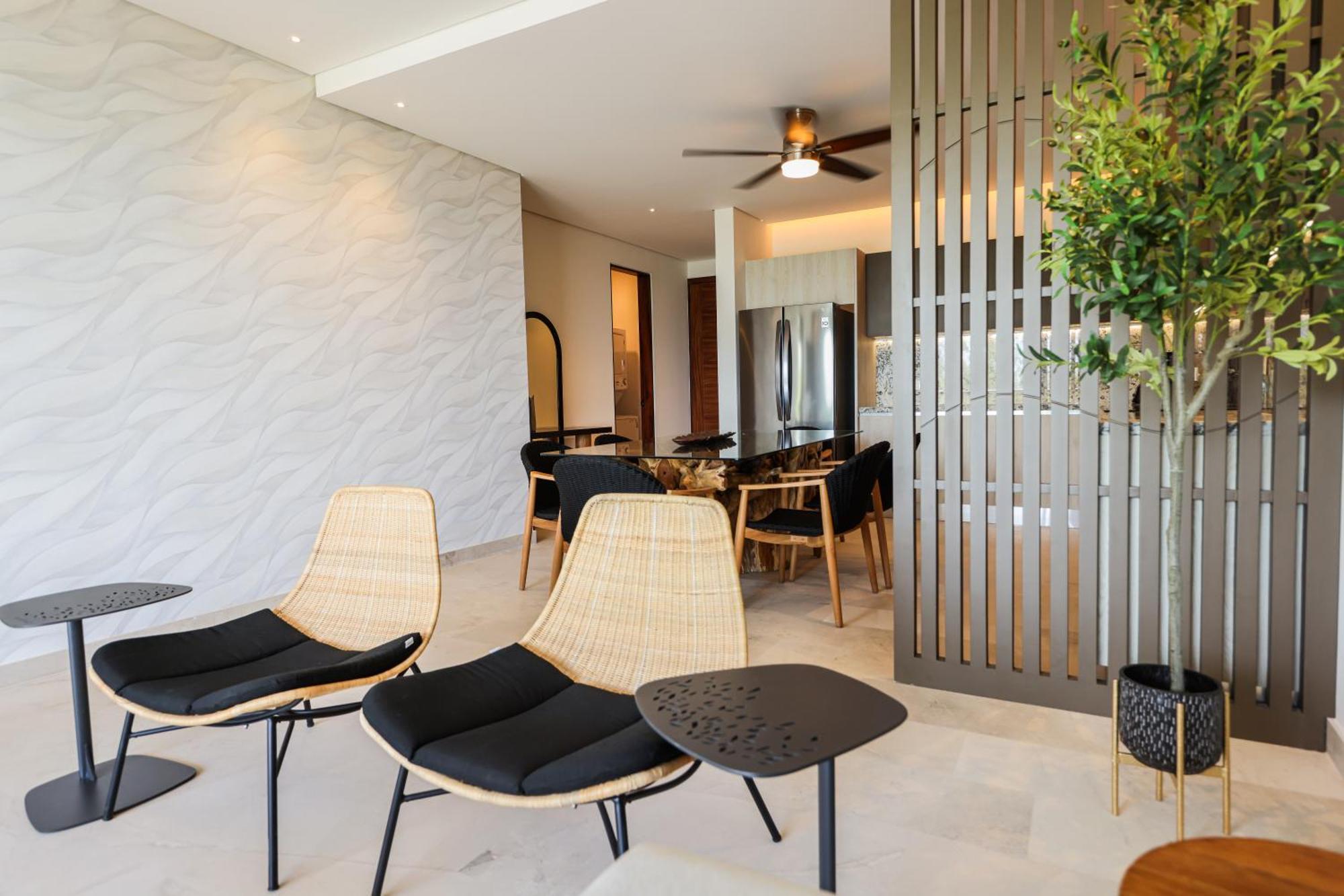 Porto Blu Lägenhet Puerto Morelos Exteriör bild