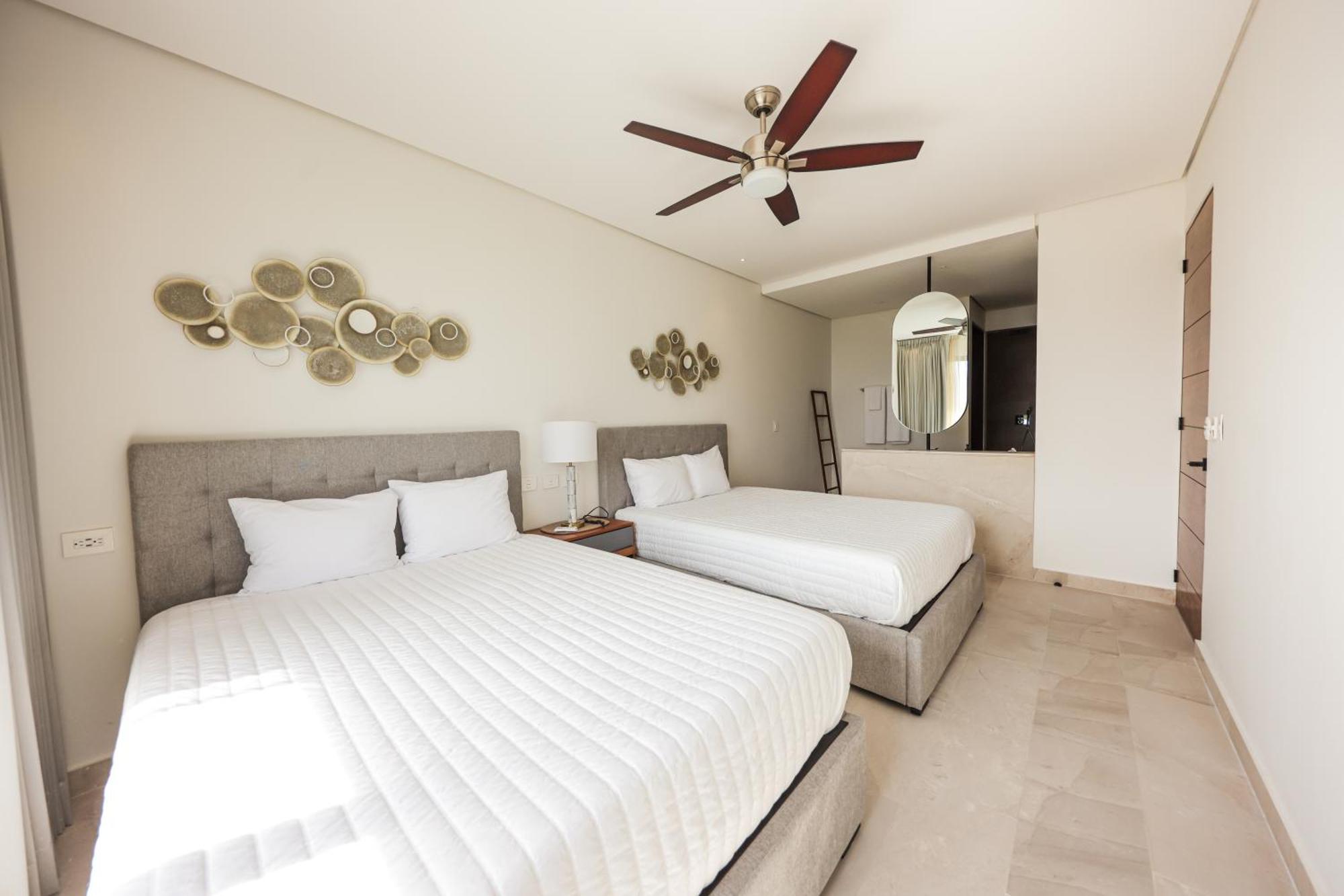 Porto Blu Lägenhet Puerto Morelos Exteriör bild