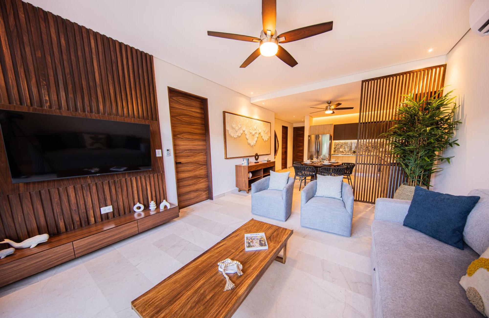 Porto Blu Lägenhet Puerto Morelos Exteriör bild